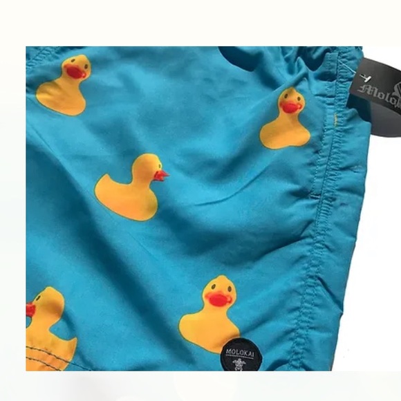 Molokai Surf Duckie Men’s Bathing Suit Board Shorts Size M - Picture 4 of 7